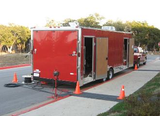 Trailer in action