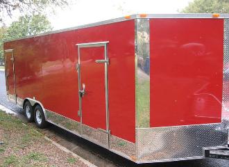 Another view of the curb side doors
